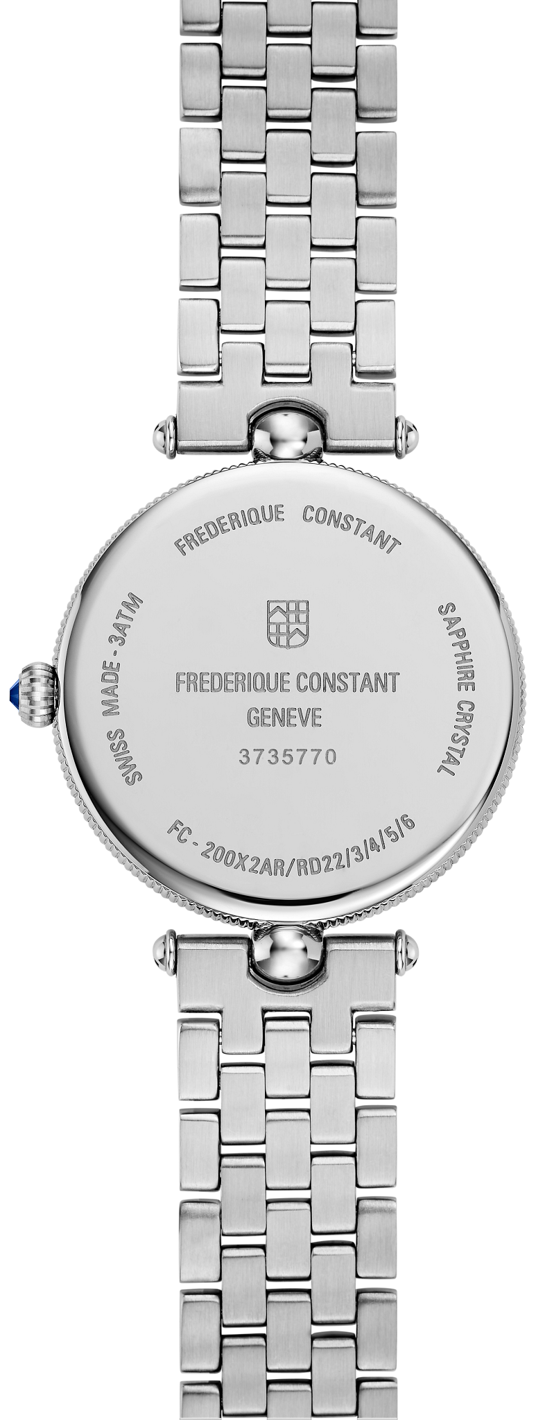 Classics Art Deco Round Watch FC-200MPW2ARD6B | Frederique